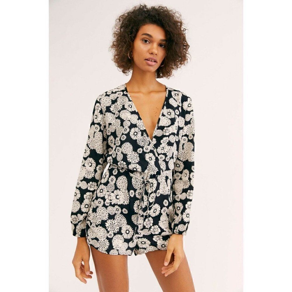 NEW FREE PEOPLE FLYNN SKYE Sz S GINA ROMPER